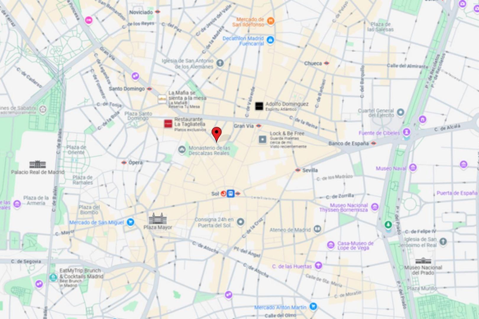 Wonderful Apt Para 7 En Preciados-Plaza Del Carmen E2 Madrid Ngoại thất bức ảnh